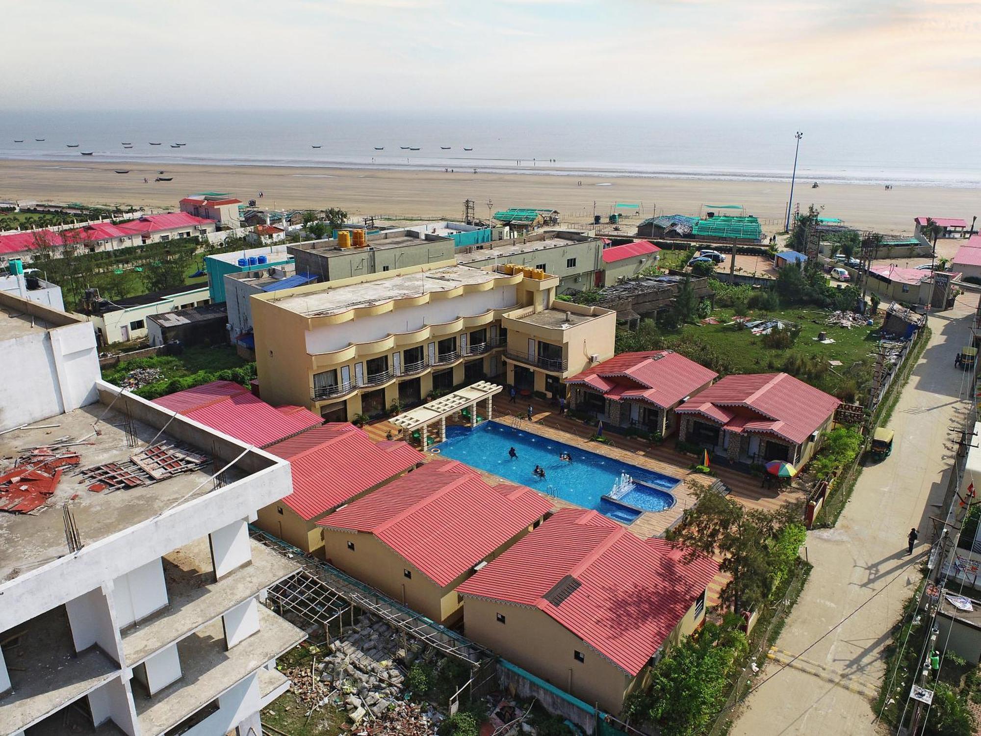 Aqua Blue Resort Private Limited Mandarmani Exterior photo